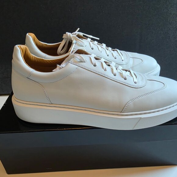 Magnanni Mino Low Top Sneaker - White - Size 14M - Picture 1 of 10